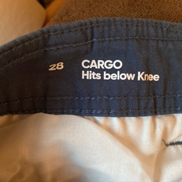 Young man’s blue cargo shorts by Urban Pipeline. - Picture 11 of 12